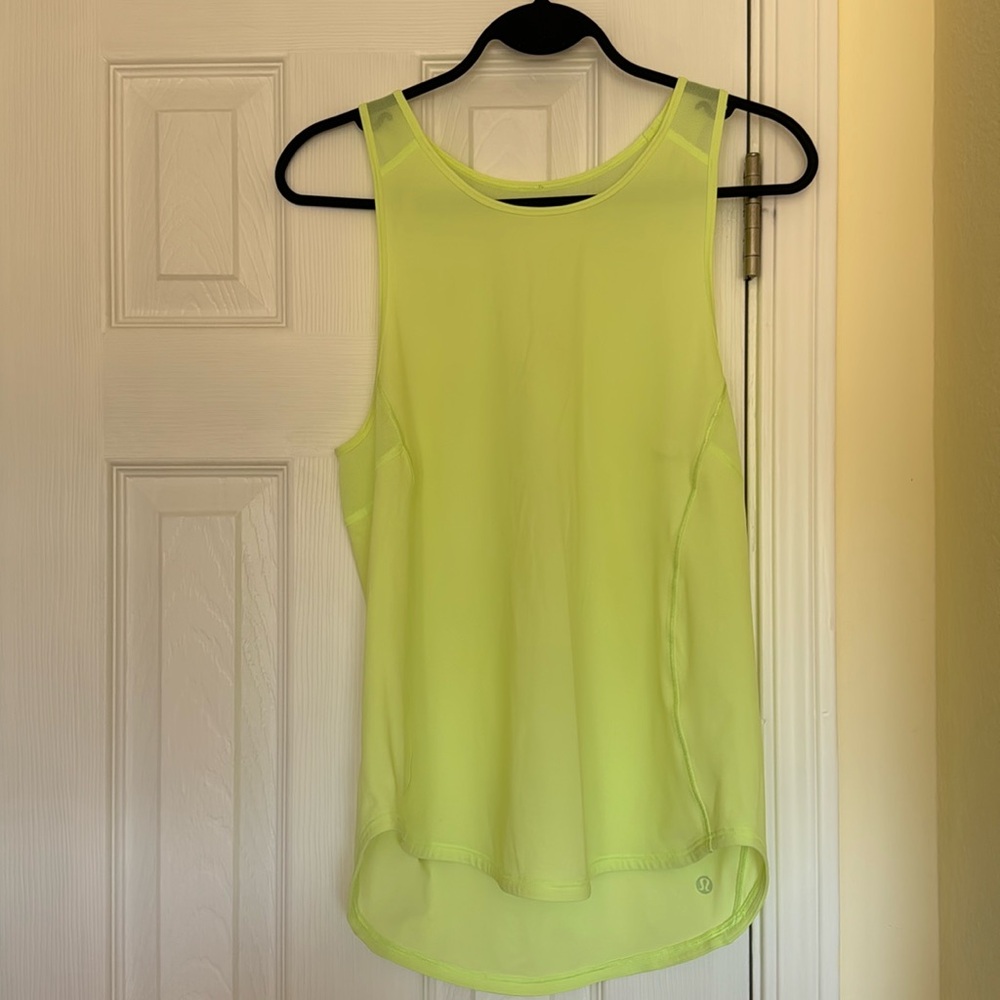 Lululemon sculpt tank top size 4